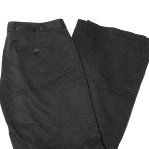 Black bell flare dress slacks size 6